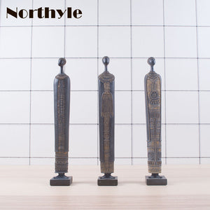 Northyle Africa theme resin figure statue home decoration Africans figurine art craft figure sculpture ornament gift items